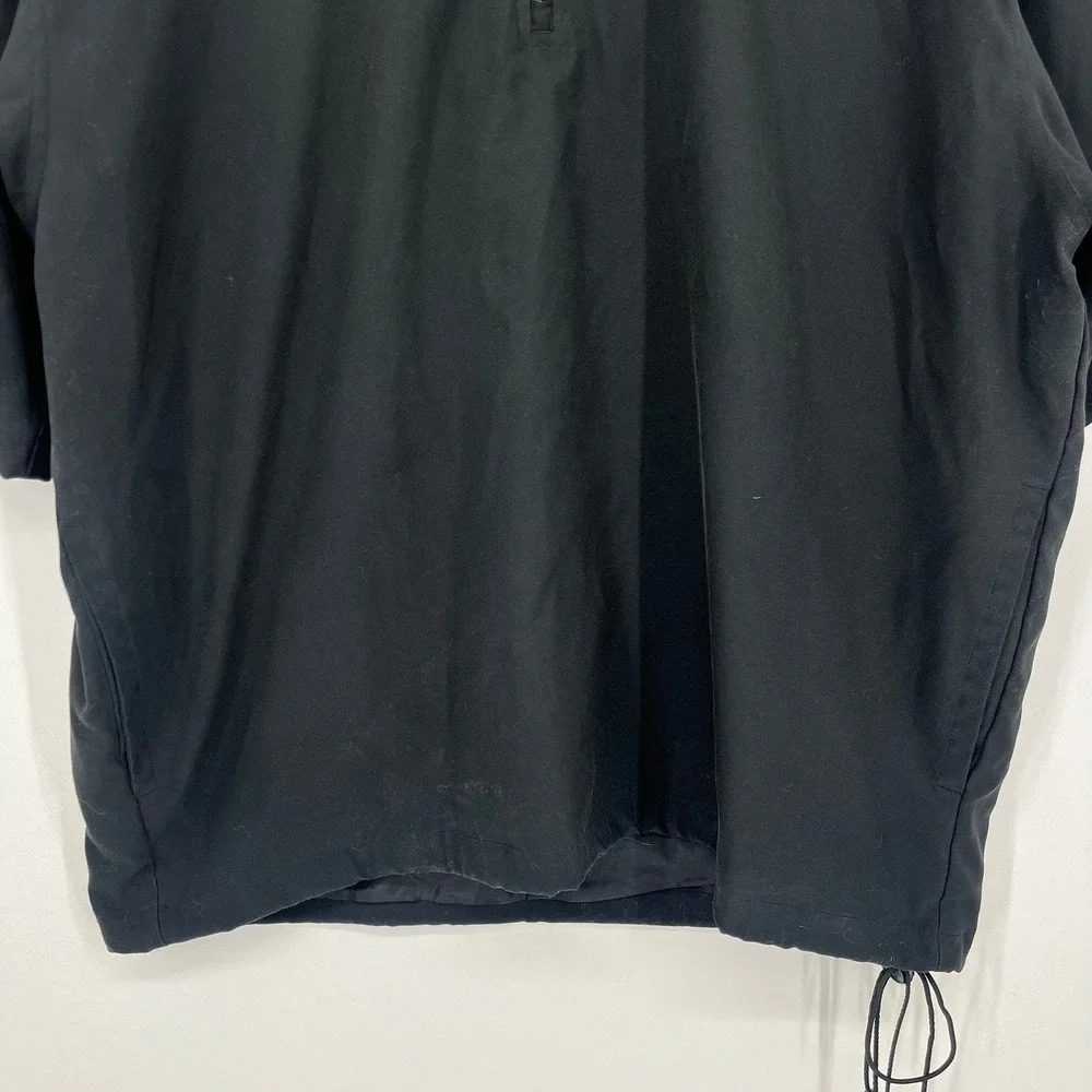 Ashworth Mens Black 2004 Monterey Open Golf Quarter Zip Windshirt Size M